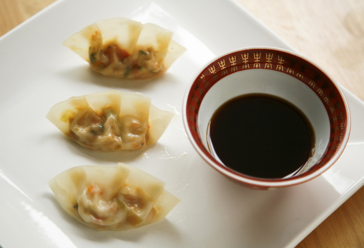 go vegan meow! Tofu and Vegetable Dumplings