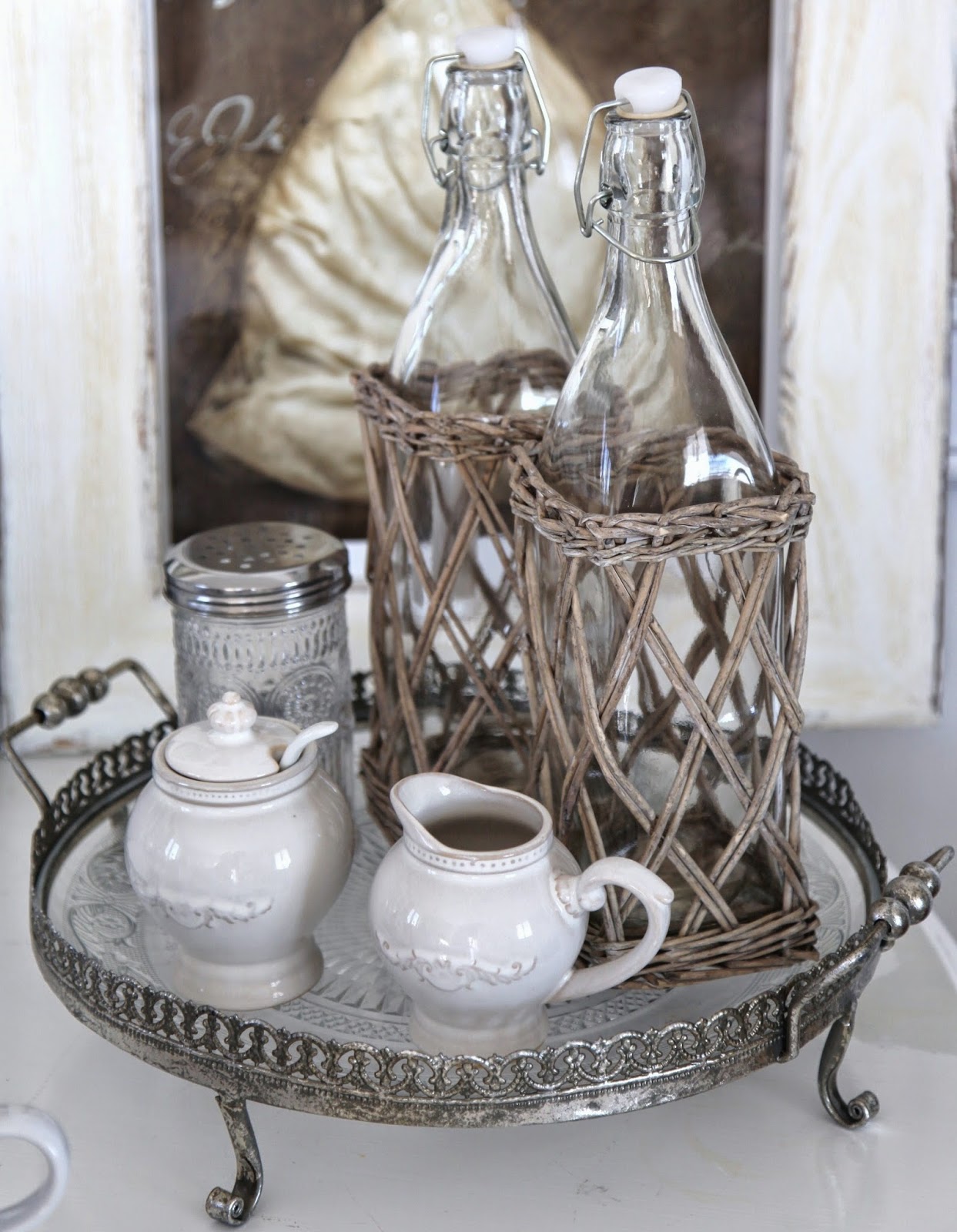 Ofelias hus lantlig shabby chic vintage inredning när den är ...
