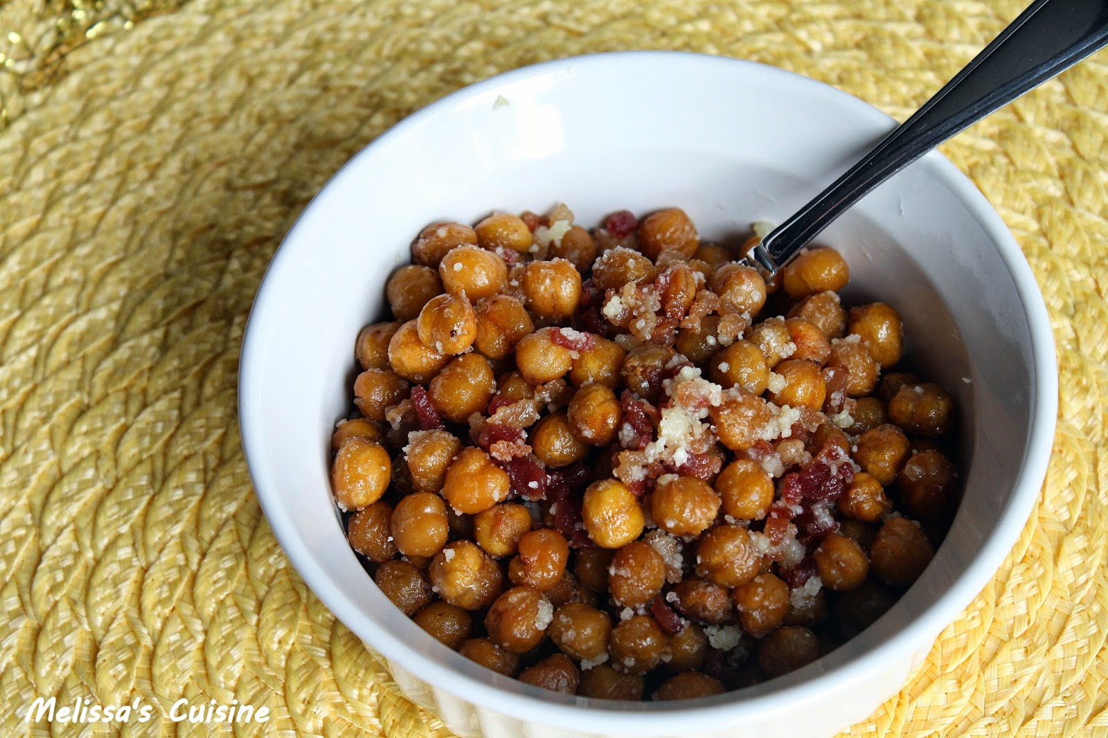 Melissa's Cuisine Bacon Parmesan Chickpeas