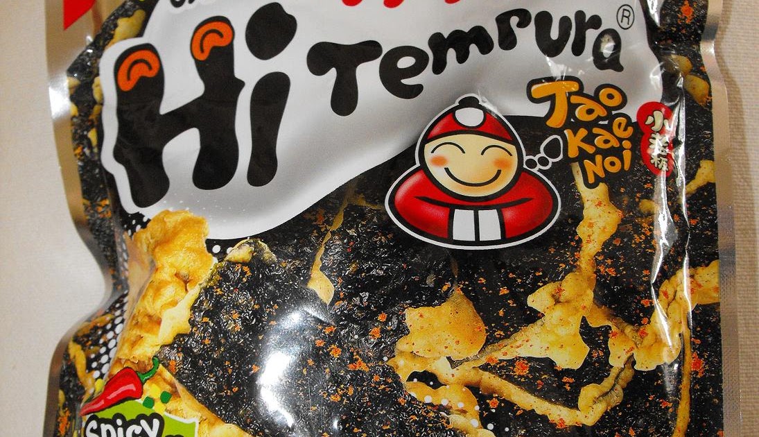 Hot Chicks Eatin' Spicy Chips Snack 183 Hi Tempura Spicy Flavor Tempura Seaweed