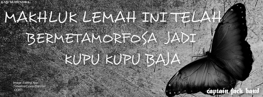 Sandhi Aditya Rmcf Captain Jack Kupu Kupu Baja