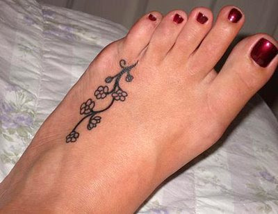 Foot Tattoos 2011