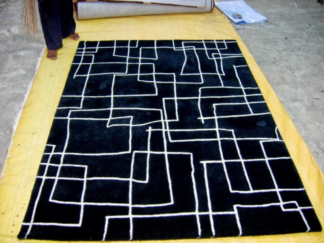 indian carpets, rugs manufacturers hand-knotted, hand-tufted, hand