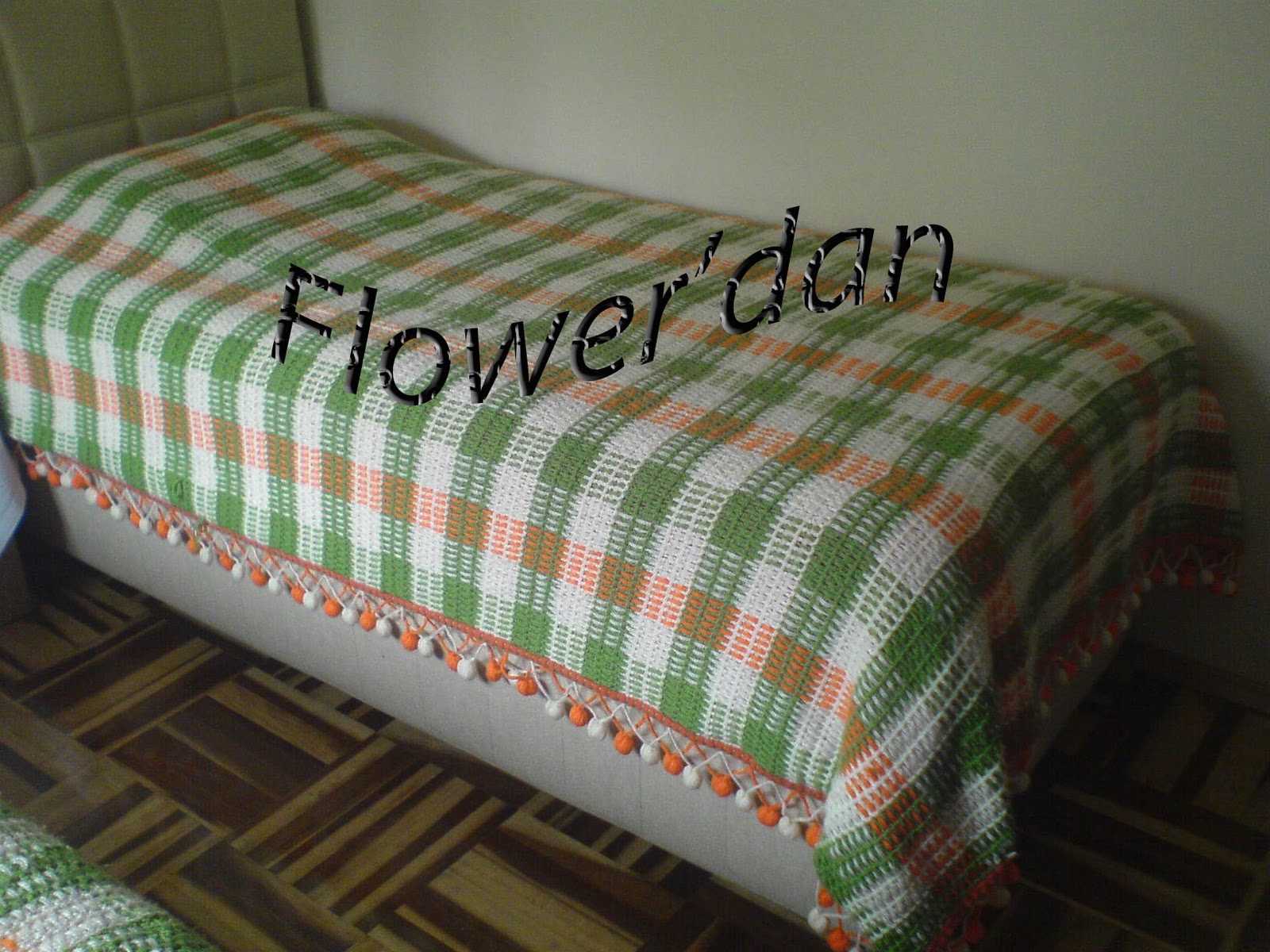 Yatak örtüsü(Battaniye) Flower�dan