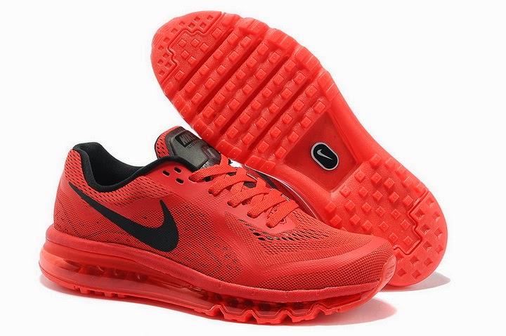 red colour shoes nike