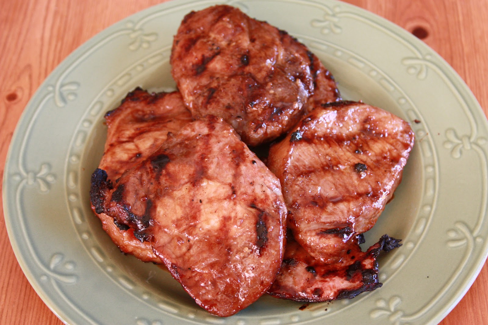 Front Burner Asian Grilled Pork Chops (freezer meal)