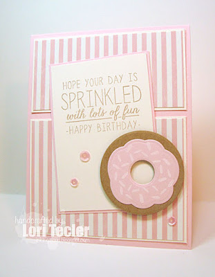 Sprinkled with Lots of Fun card-designed by Lori Tecler/Inking Aloud-stamps and dies from Reverse Confetti