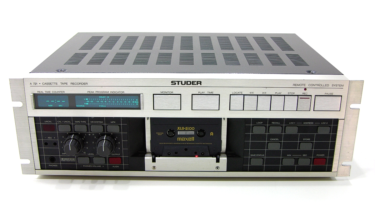 Golden Age Of Audio STUDER A721 studio tapedeck