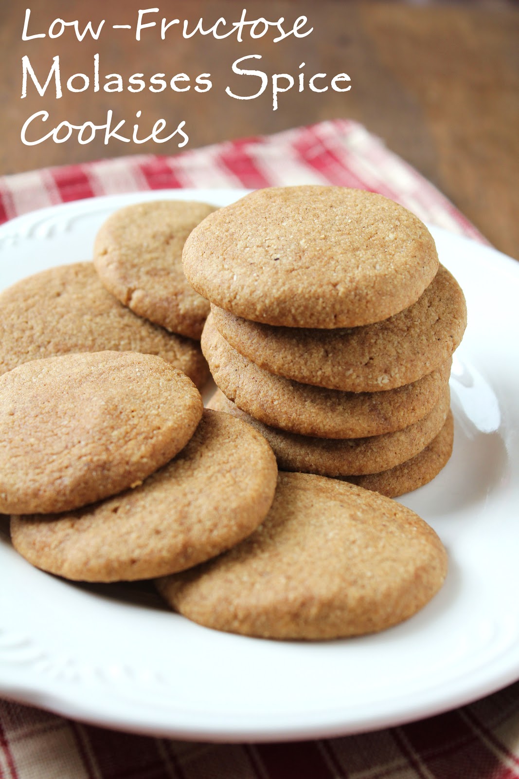 LowFructose Molasses Spice Cookies Delicious as it Looks
