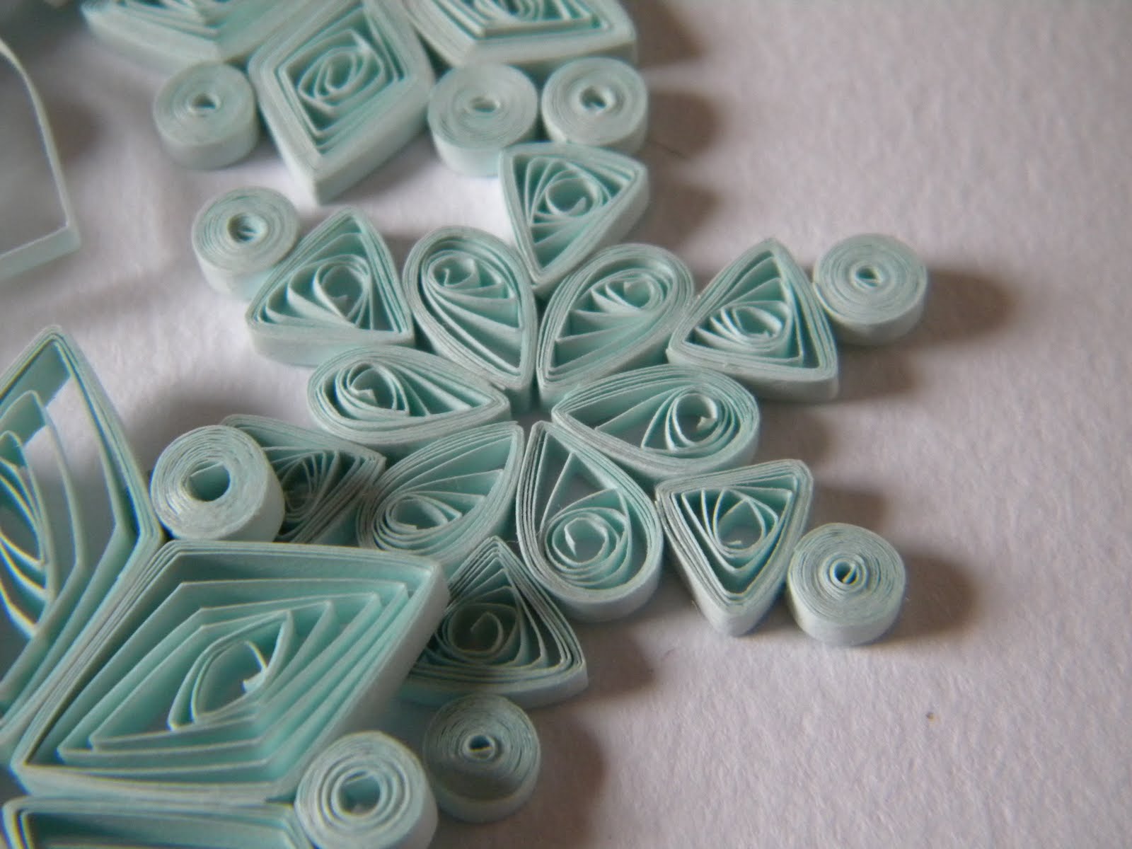 Invitații de nuntă personalizate Quilling snow