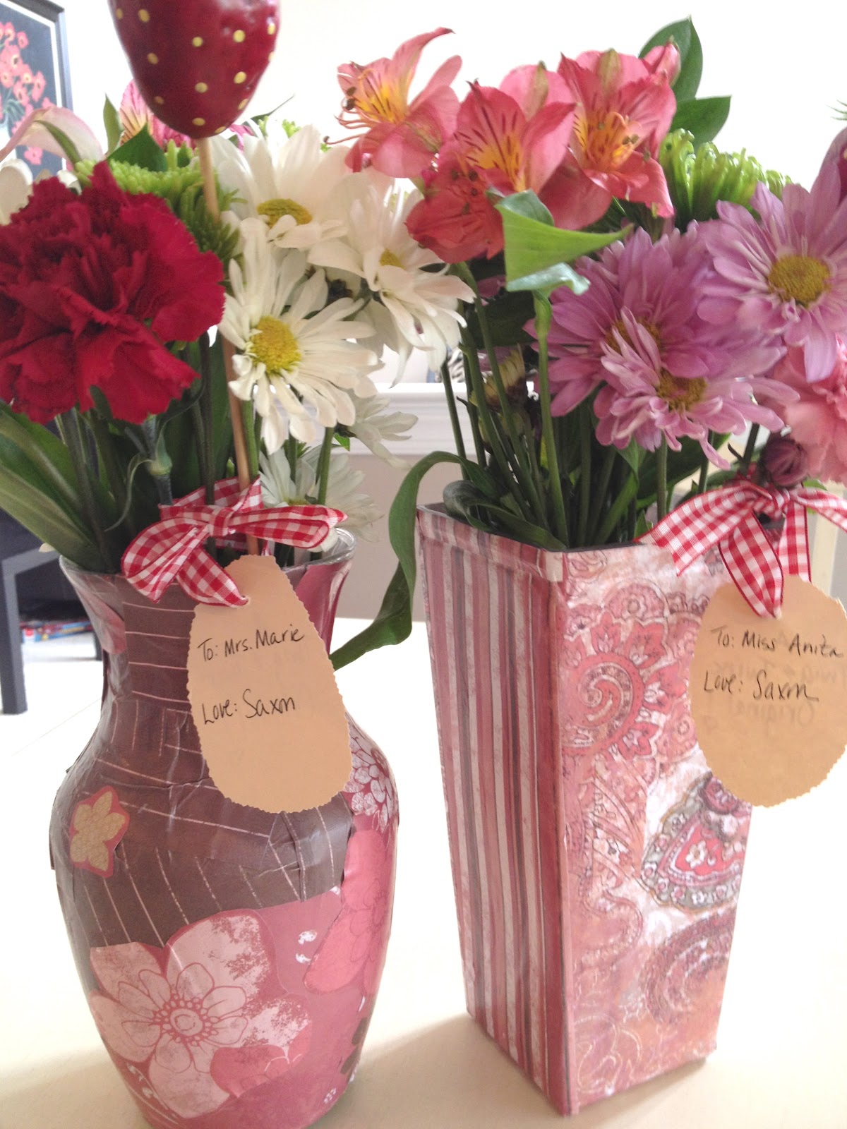 Traci Niese Decoupage Flower Vase StepByStep