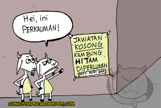 Sebuah Blog Komik Amatur Kambing Hitam