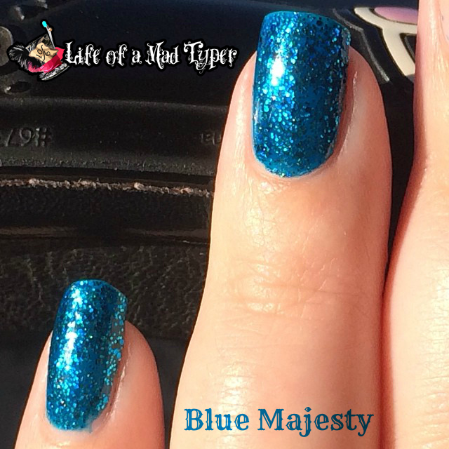 NYC Fashion Queen Crystal Couture Collection Blue Majesty