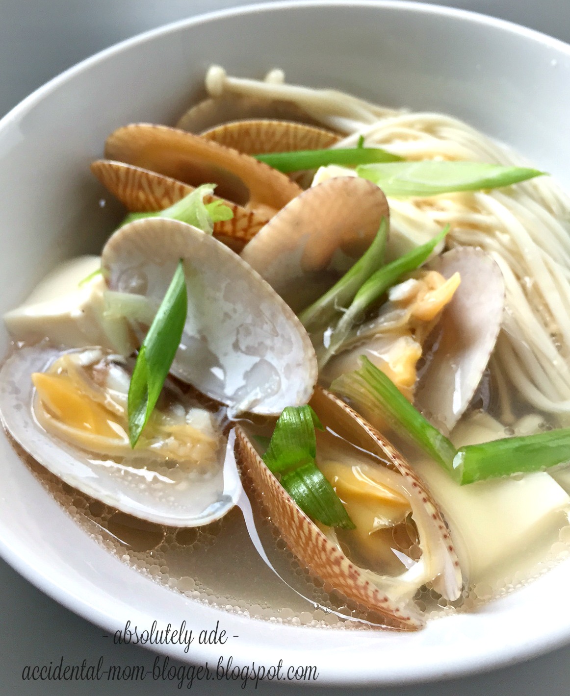 [Recipe] Clam Miso Soup ABSOLUTELY Ade by The Accidental Mom Blogger