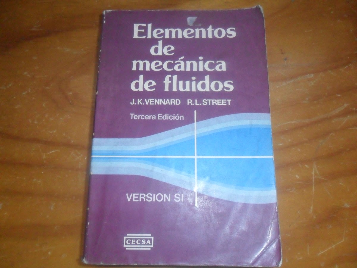 Elementos De Mecanica De Fluidos De Vennard