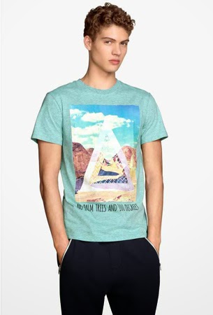 Camiseta hombre H&M verano camiseta hombre H&M verano