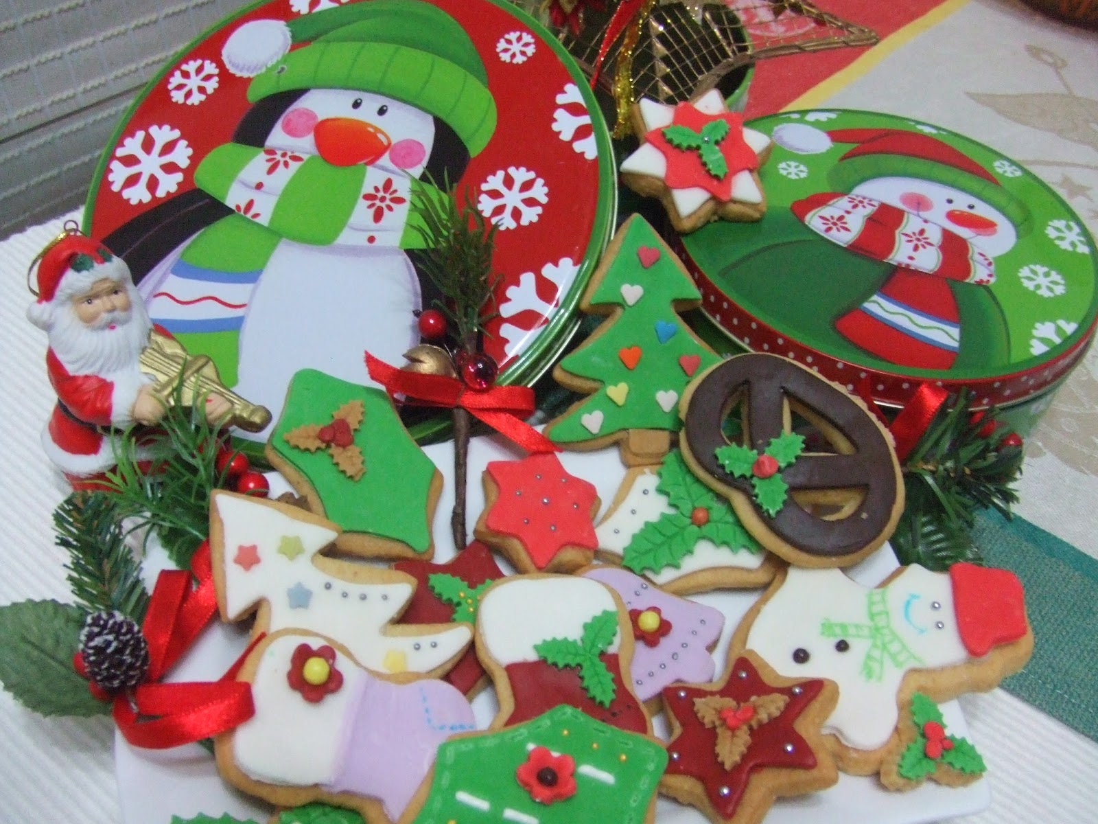 Tres o más en la cocina: Galletas Navideñas
