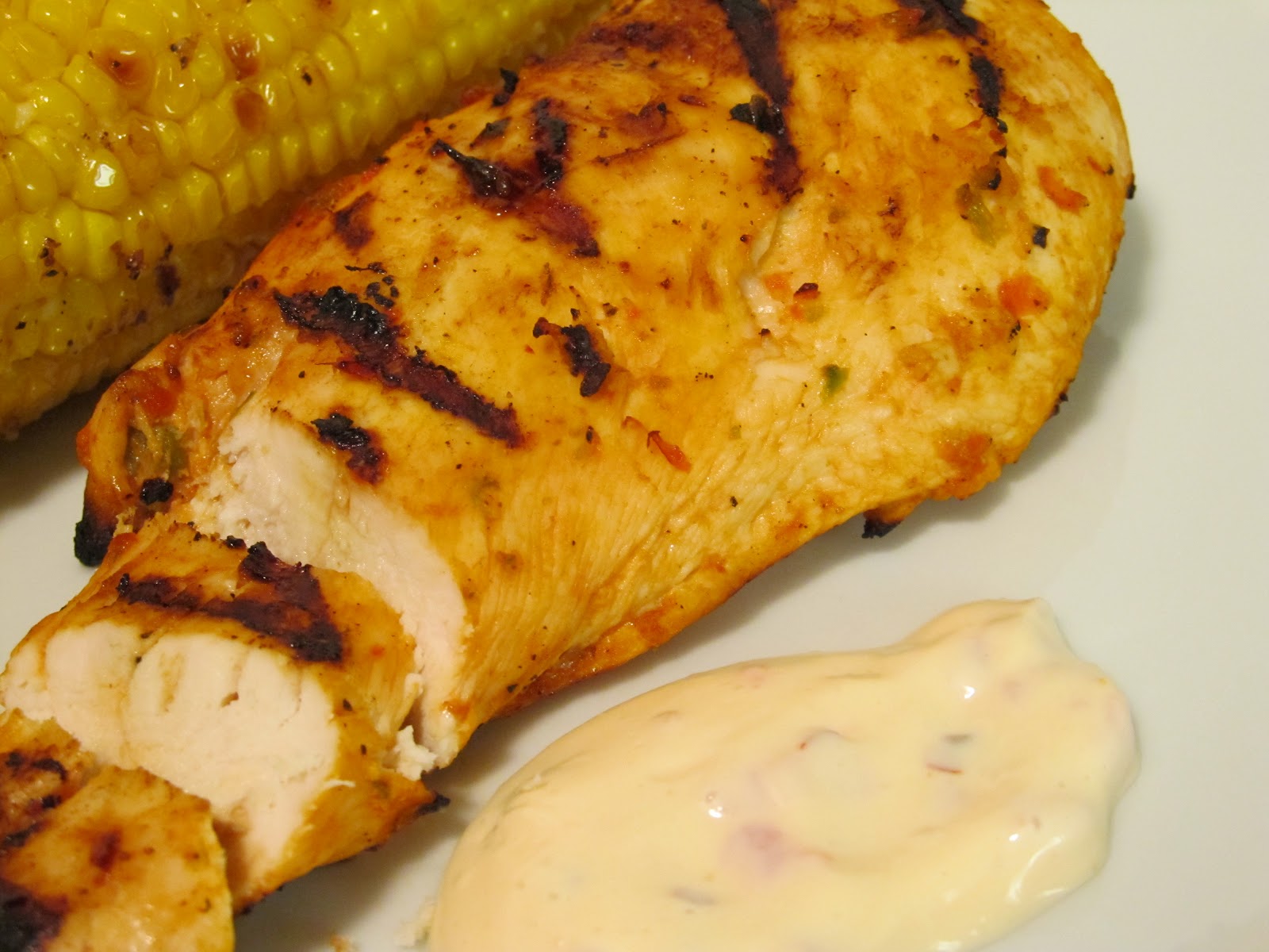 Jenn's Food Journey Grilled Chicken with Spiced Red Pepper Paste