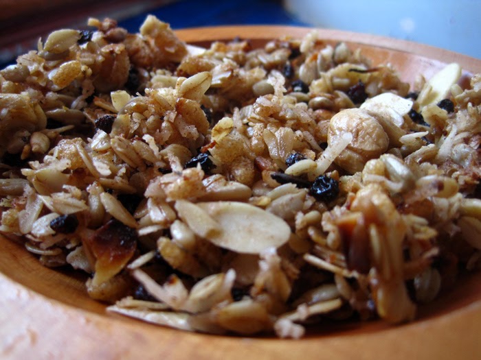 Vegan à Montréal: Granola à l'érable et aux noix
