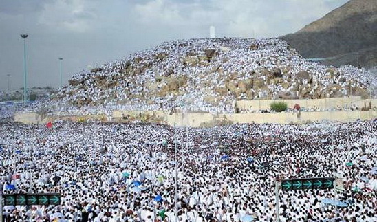 Suasana Wukuf Di Arafah