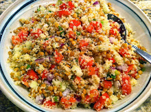 Lentil Couscous Salad with Toasted Pecans