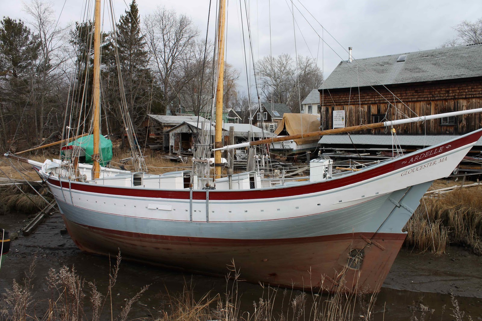 Wooden Boat Building at Brooks School Day 8 Essex Shipbuilding Museum