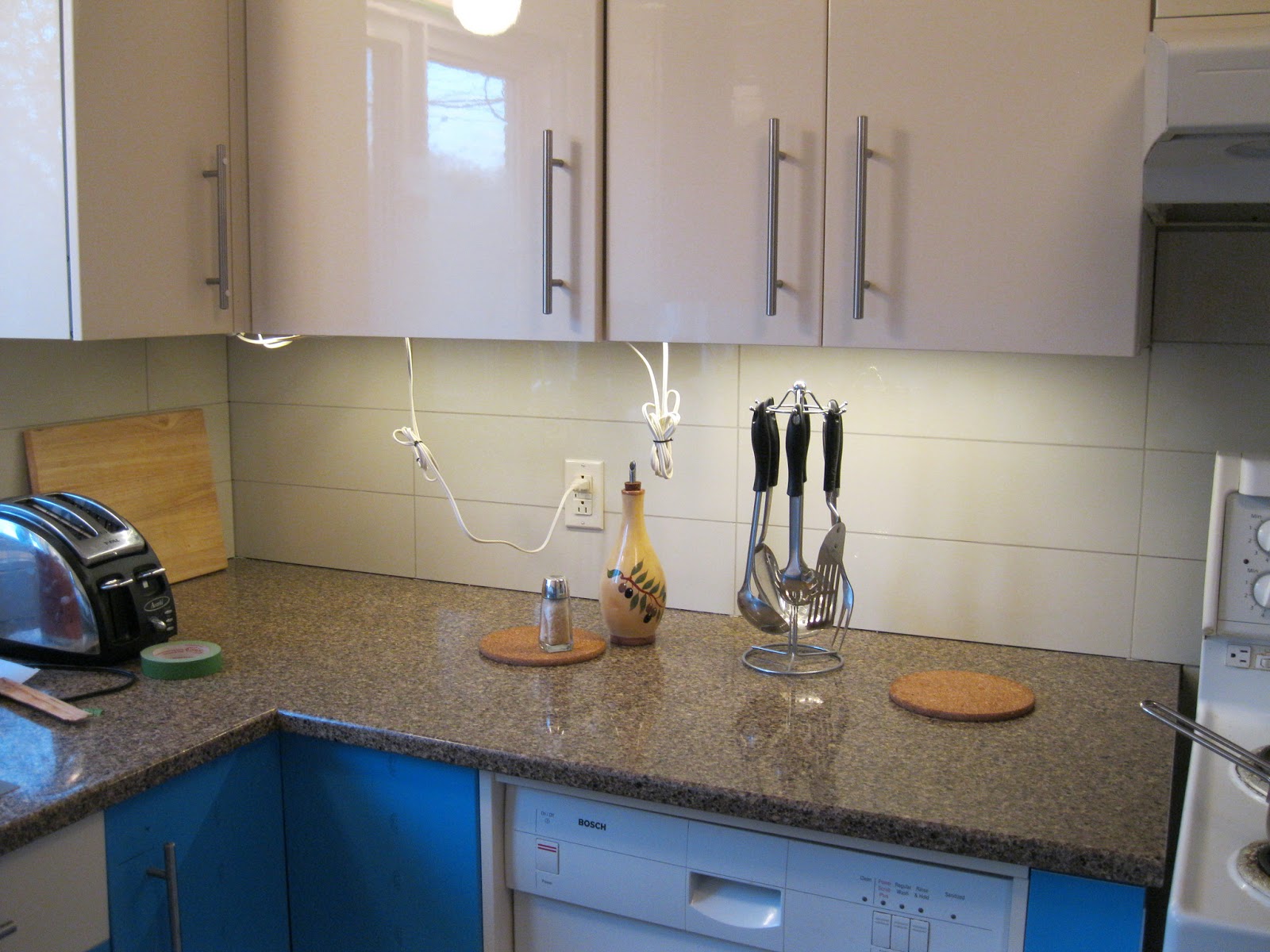 Our kitchen renovation: Backsplash with grout