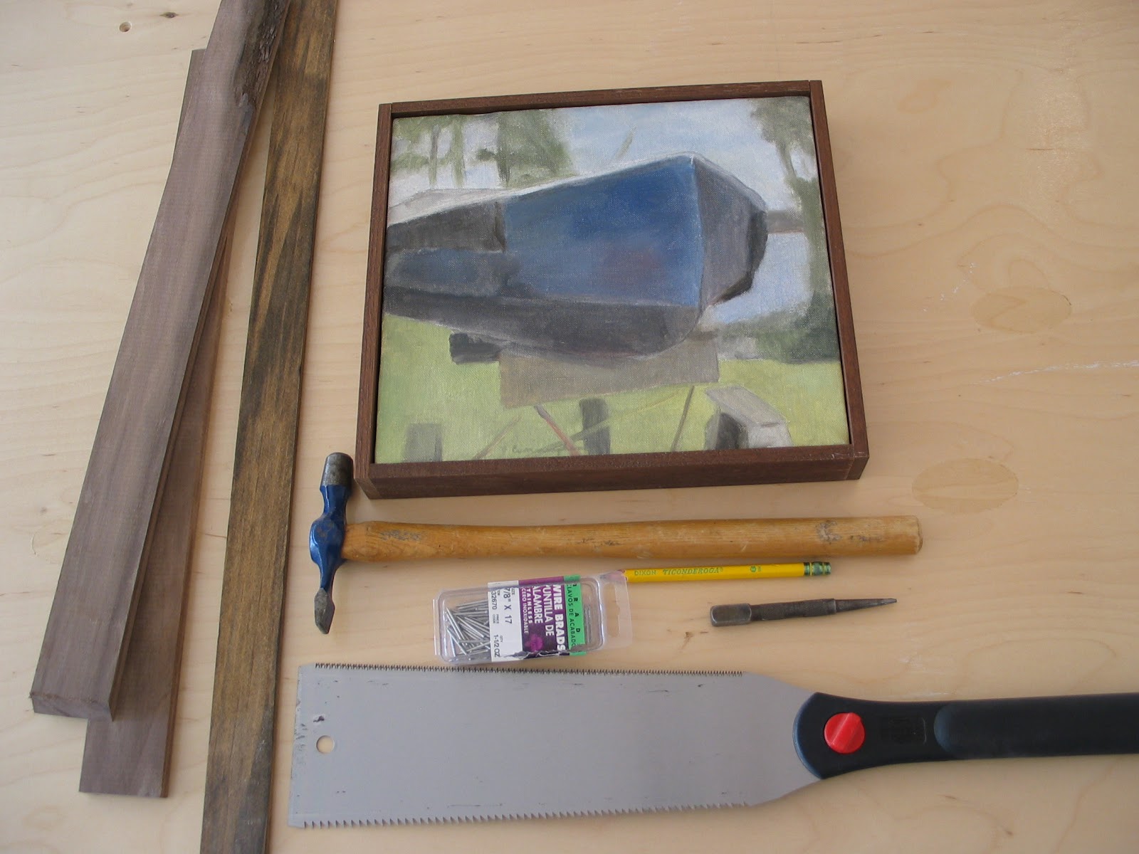 Art and Home Simple and affordable way to frame paintings