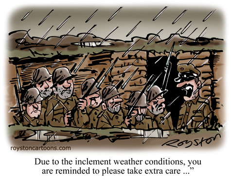 Royston Cartoons: Another First World War cartoon