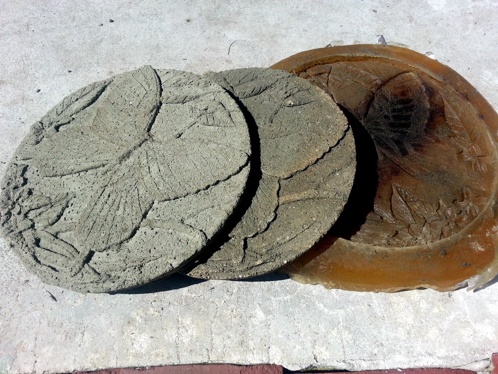 ComposiMold Mold Making How to make Stepping Stones