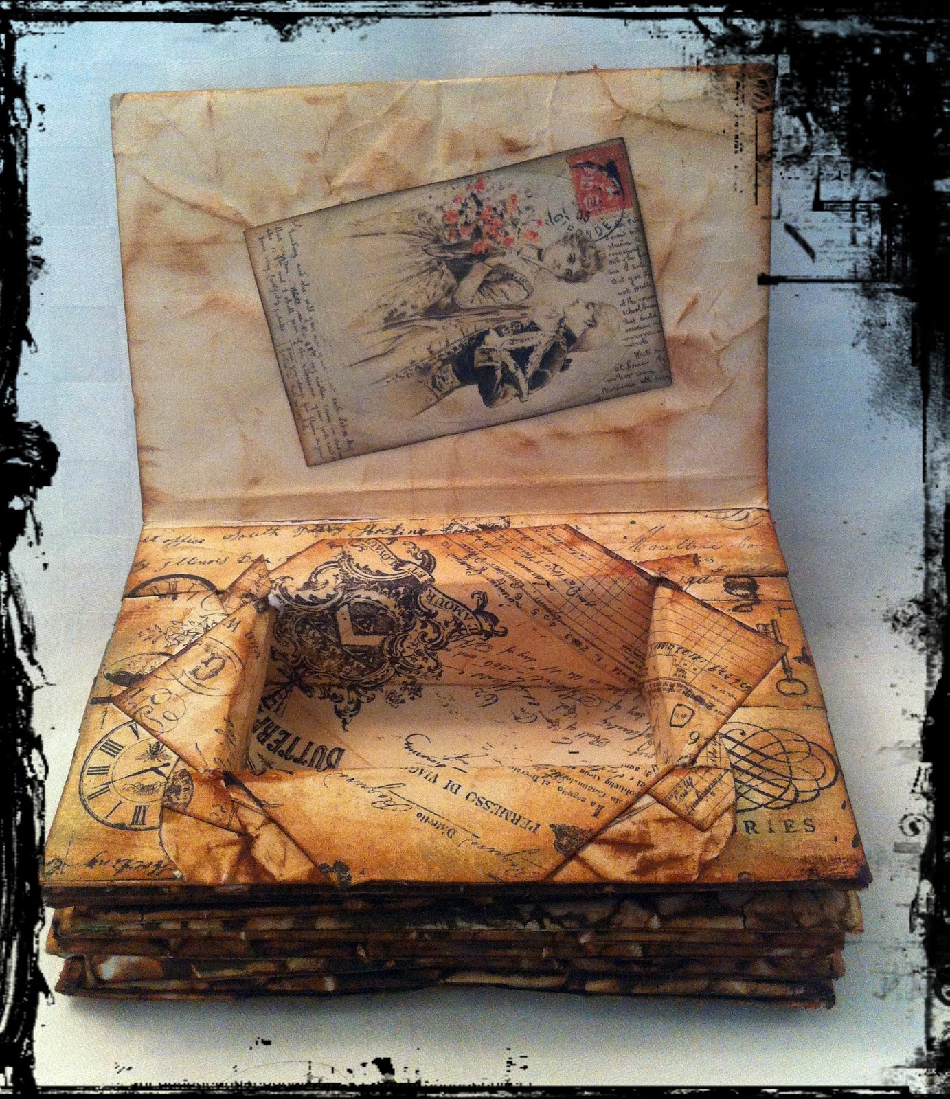 Kraft KreationZ Vintage Keepsake Box