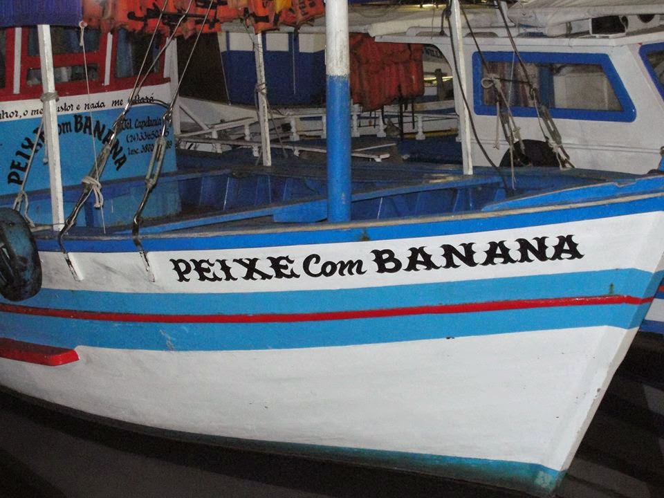 PEIXE COM BANANA Mangaratiba  ex chapa branca