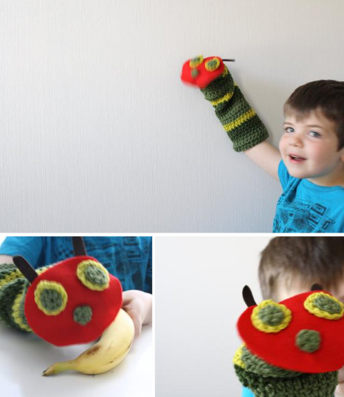 itmom The Very Hungry Caterpillar Puppet Tutorial
