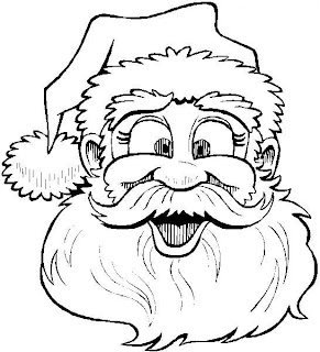 Papai Noel para colorir Desenhos para Colorir