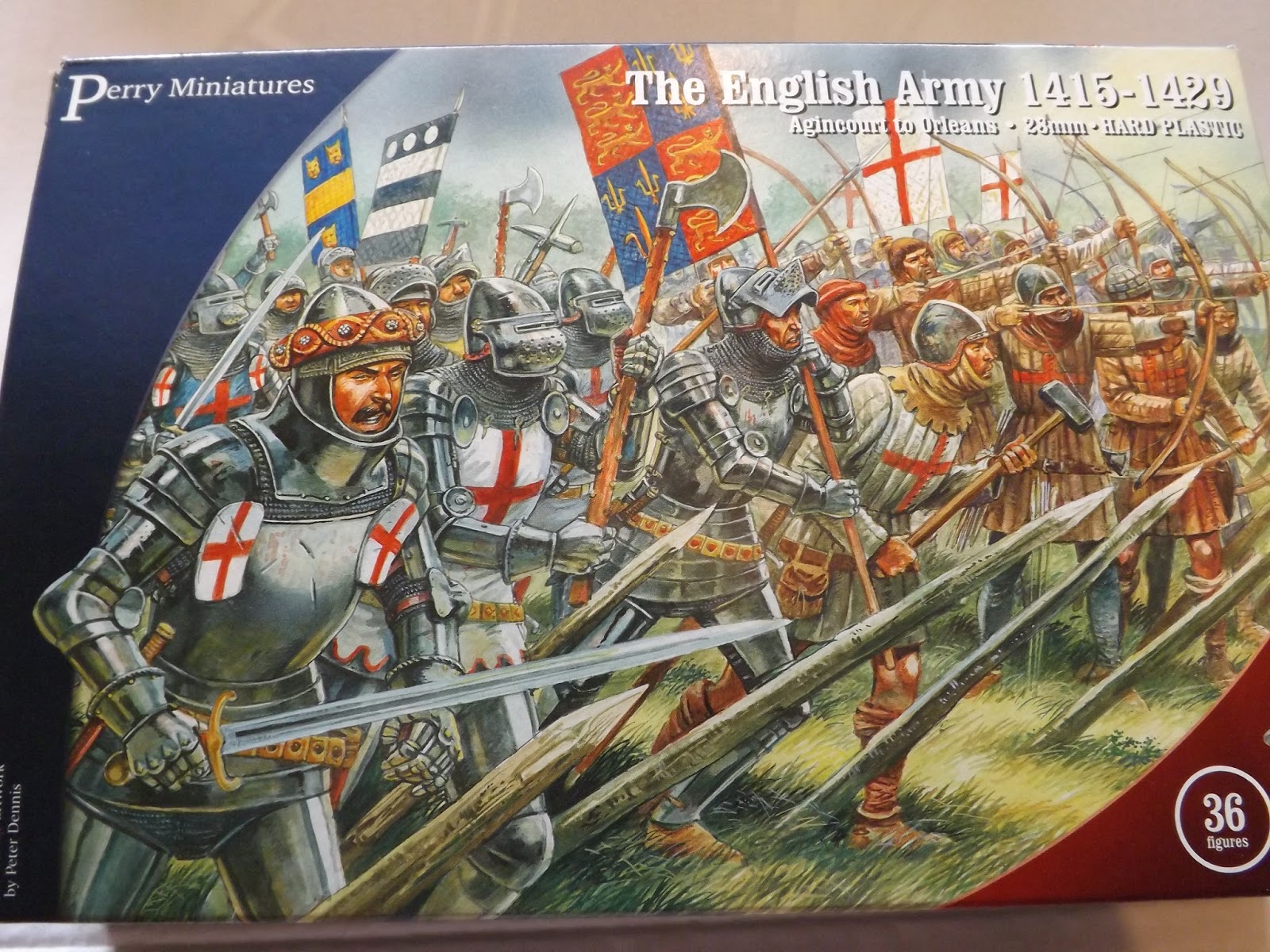 AO 40 English Army 1415-1429 (36 figures) - Perry Miniatures