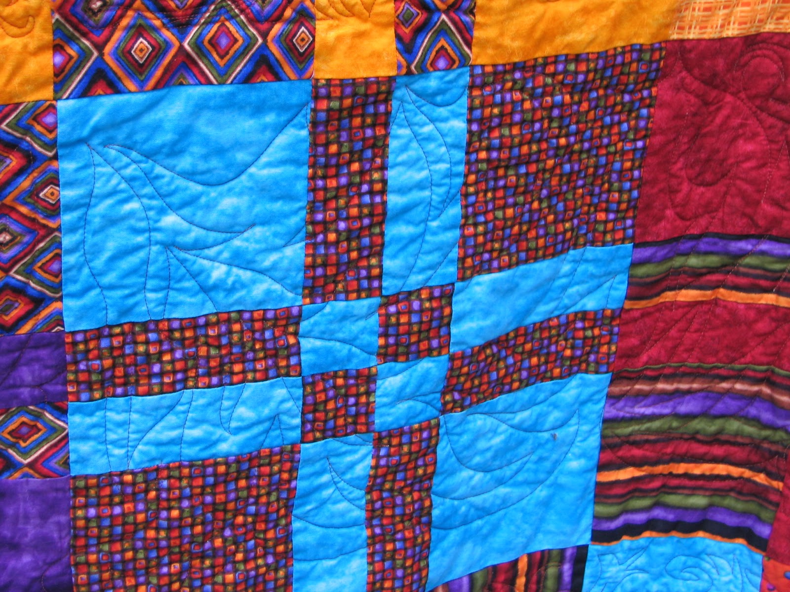 Disappearing 4 Patch Healing Quilt