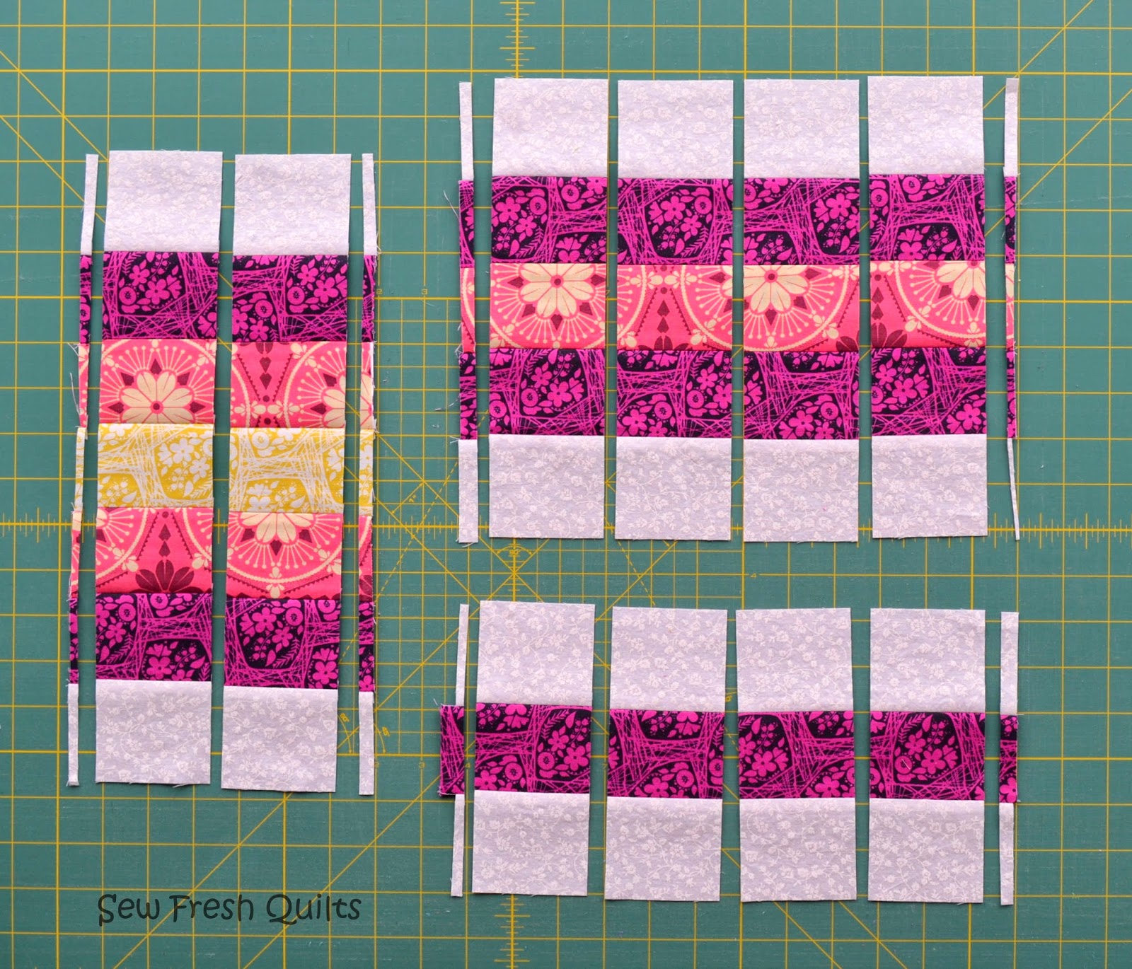 Sew Fresh Quilts Granny Square Quilt Block Tutorial Part 2