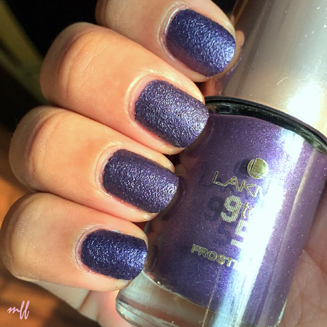  Lakme’s newest range of 9 to 5 Frosties in Purple Frost