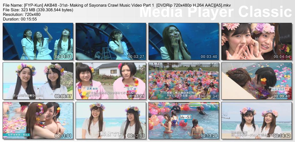 single akb48 31st sayonara crawl
