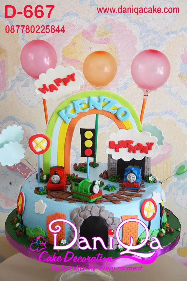 Gambar Daniqa Cake Snack Kue Ulang Thomas Friends Gambar di Rebanas