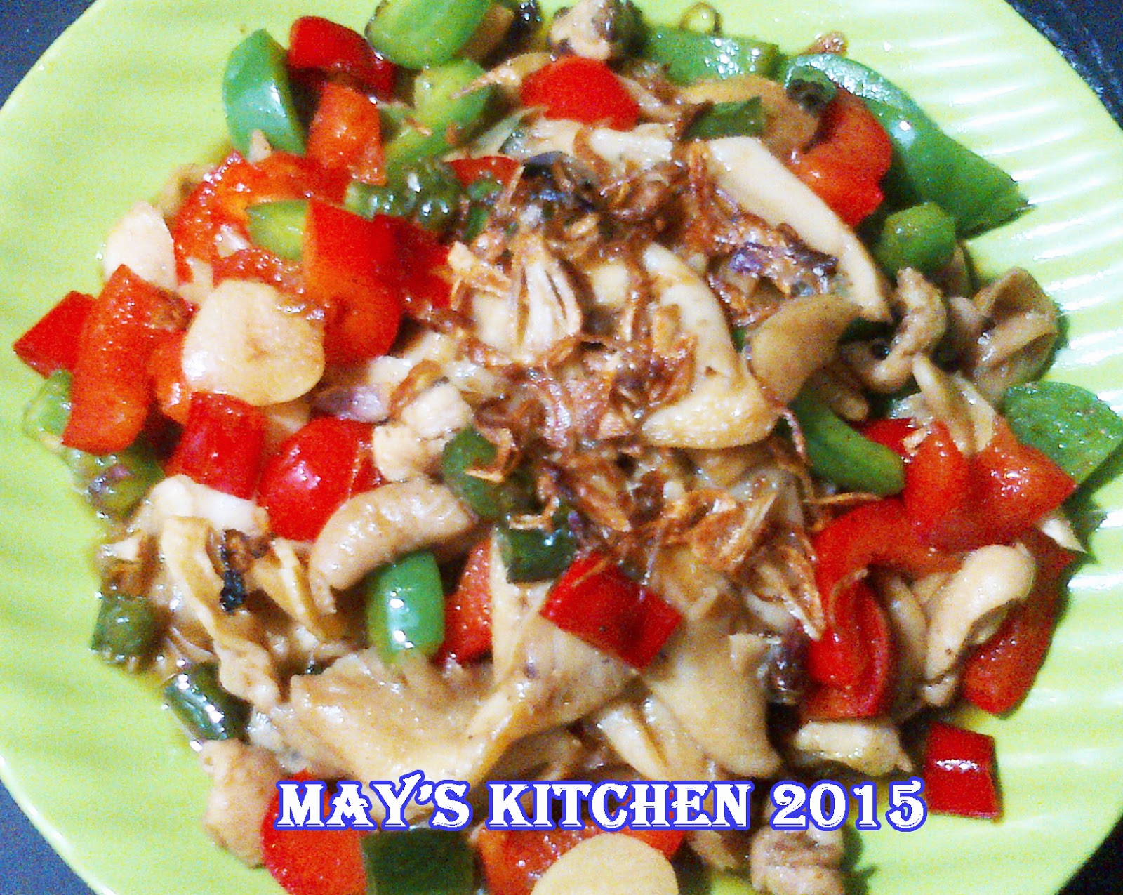 May's Kitchen JAMUR TIRAM MASAK PAPRIKA