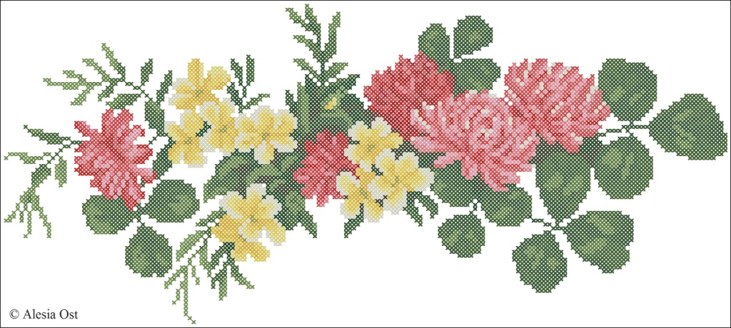 A flower for you вышивка A flower for you вышивка