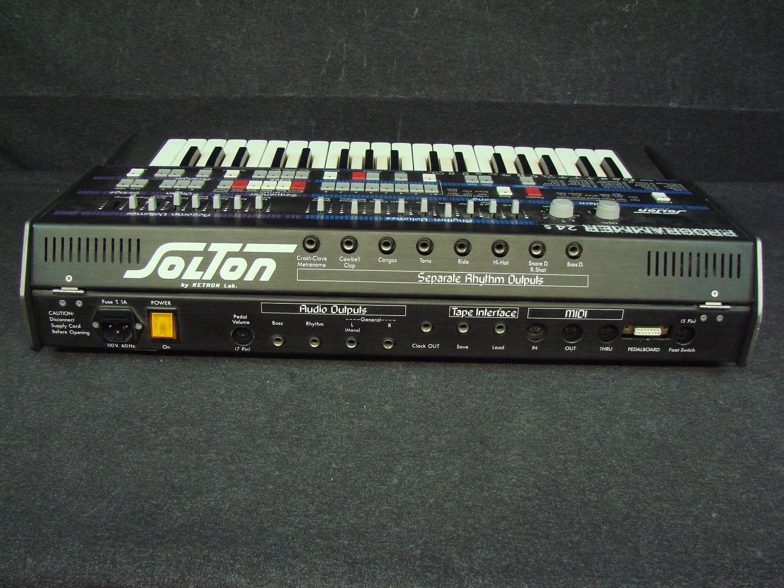 MATRIXSYNTH Ketron Solton Programmer 24S Synth MIDI Drum Machine