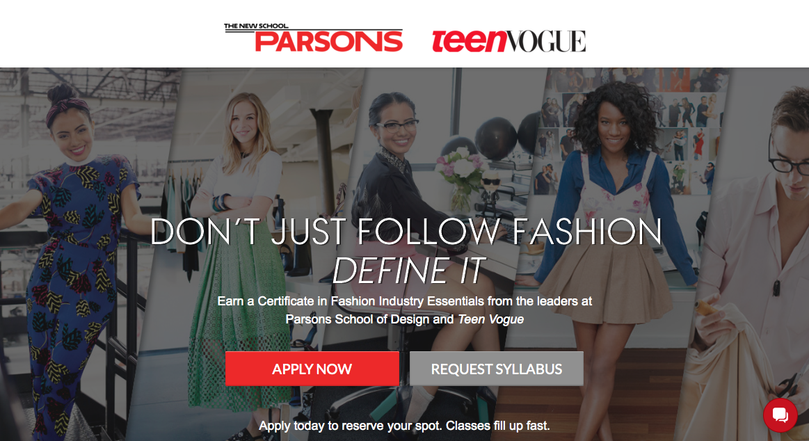 Parsons Teen Vogue Fashion Course Introduction Fashion