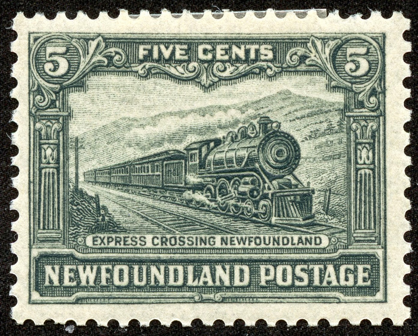 Railways Class IS 2-8-4 Train 20-Stamp Sheet Nui 1988 1932 Russian Soviet 
