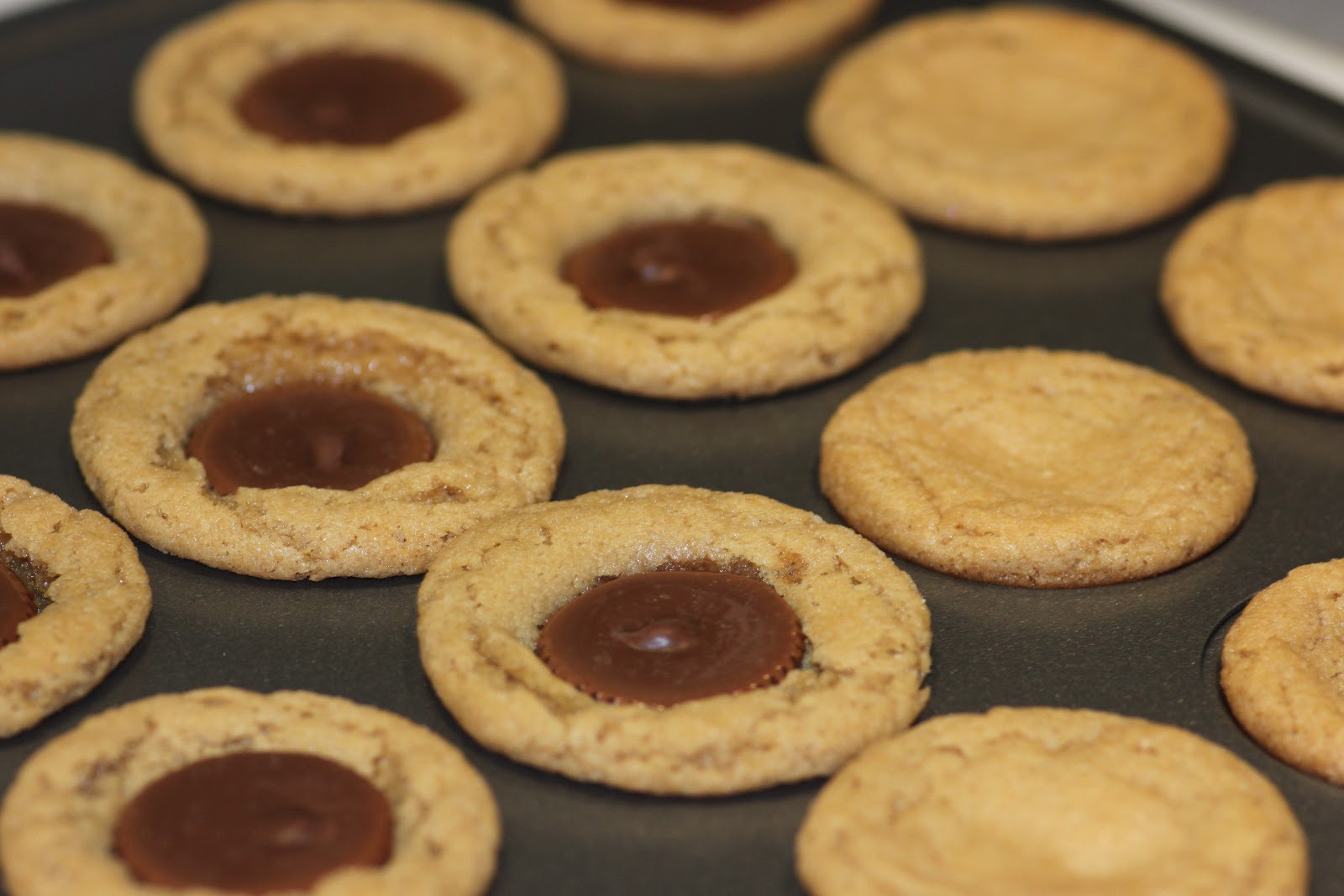 Beauties and the Feast Peanut Butter Cup Peanut Butter Cookies
