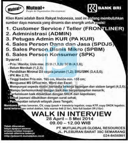 Karir bank bni cilegon Karir bni bank cilegon