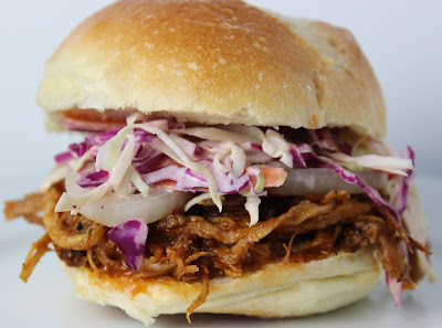 BBQ Pork with Homemade Pickled Onions