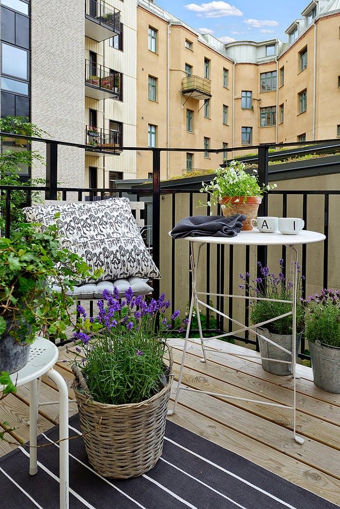 Amores bohemios...: inspiración deco : terrazas y balcones