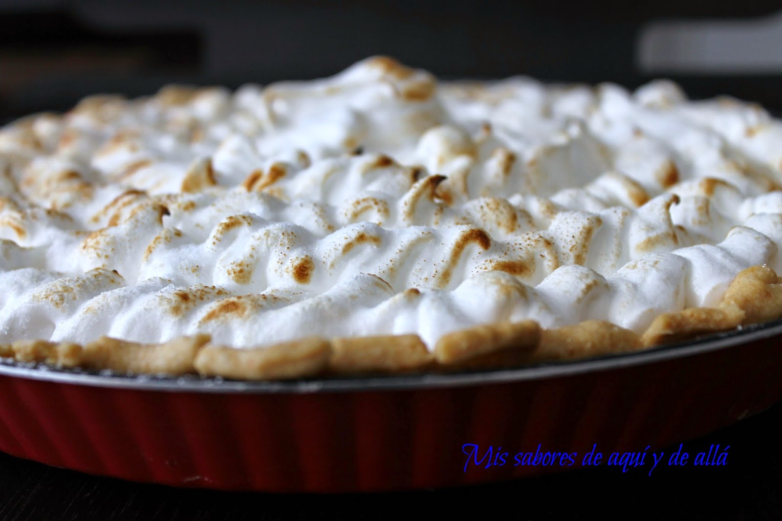 Pastel De Limón Y Merengue, Seguimos Con La Oda Al Limón// Lemon And Meringue Pie, We Continue With The Ode To Lemon..
